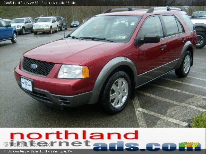 Redfire Metallic / Shale 2005 Ford Freestyle SE