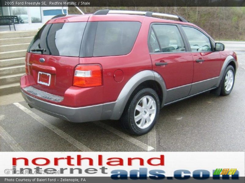 Redfire Metallic / Shale 2005 Ford Freestyle SE