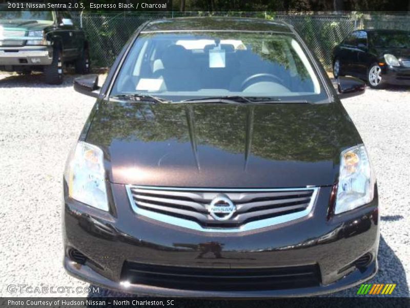 Espresso Black / Charcoal 2011 Nissan Sentra 2.0 S