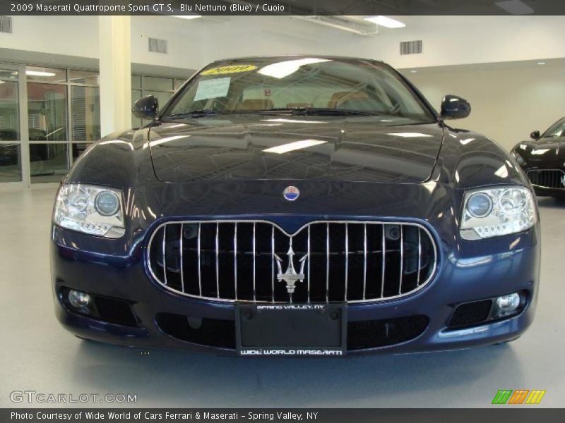 Blu Nettuno (Blue) / Cuoio 2009 Maserati Quattroporte Sport GT S