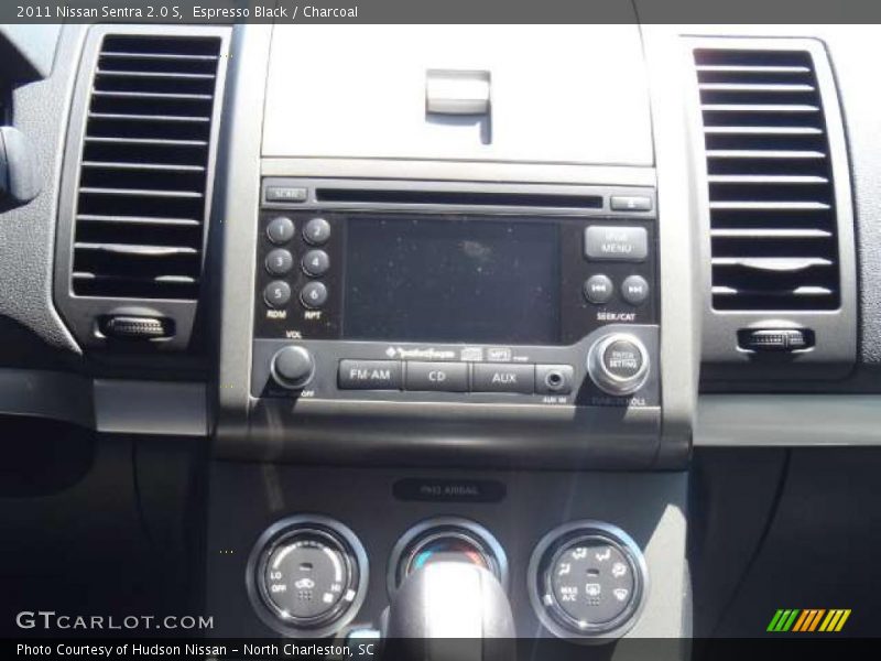 Espresso Black / Charcoal 2011 Nissan Sentra 2.0 S