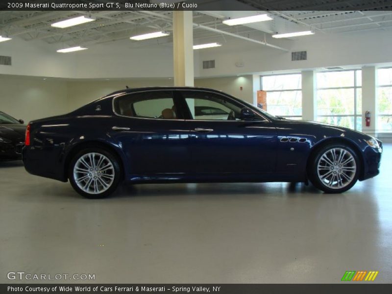 Blu Nettuno (Blue) / Cuoio 2009 Maserati Quattroporte Sport GT S
