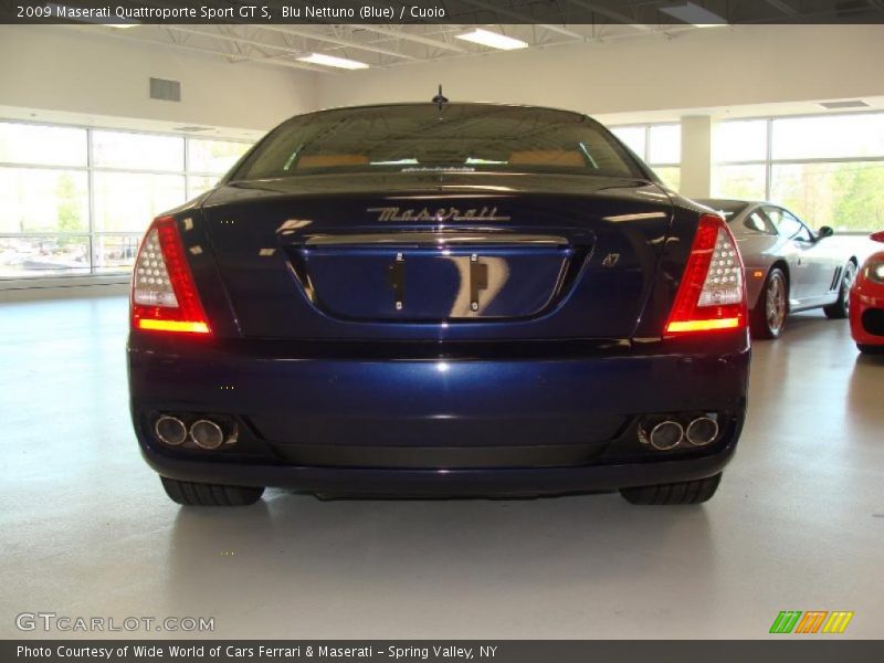 Blu Nettuno (Blue) / Cuoio 2009 Maserati Quattroporte Sport GT S