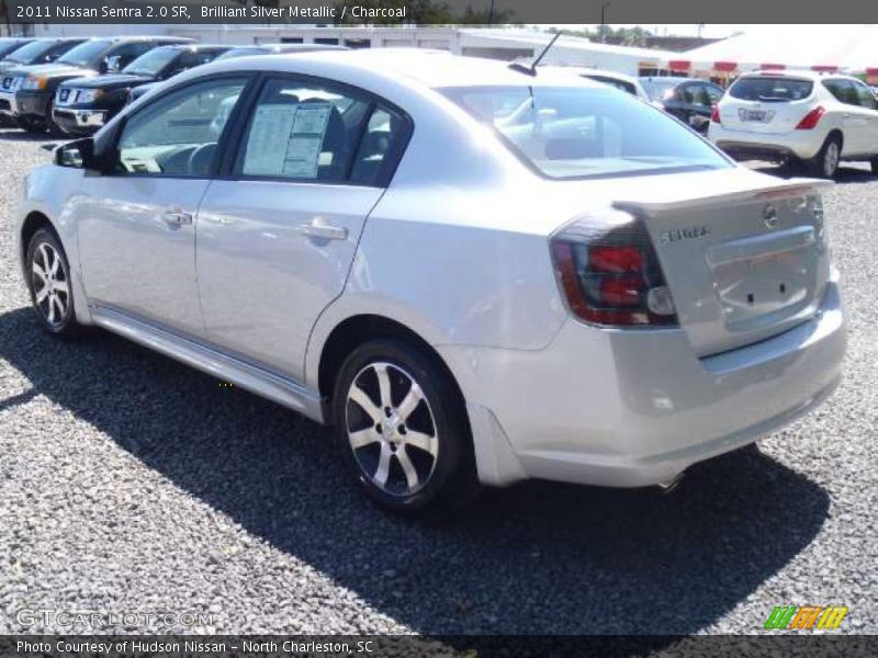 Brilliant Silver Metallic / Charcoal 2011 Nissan Sentra 2.0 SR