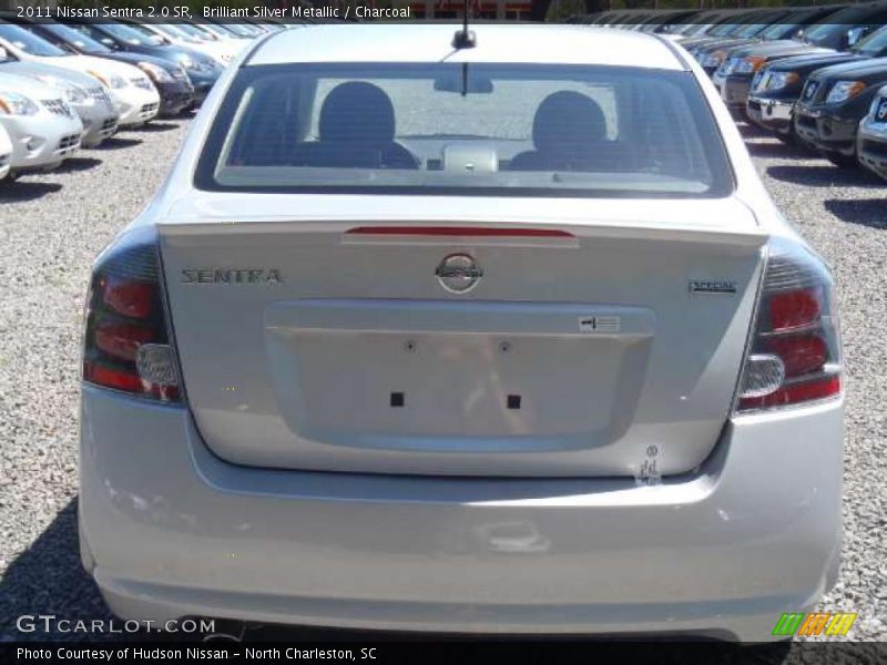 Brilliant Silver Metallic / Charcoal 2011 Nissan Sentra 2.0 SR