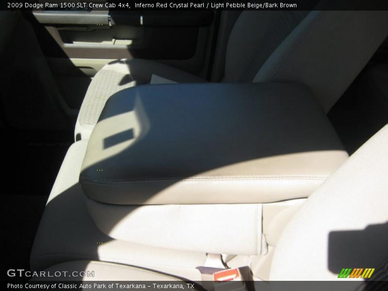 Inferno Red Crystal Pearl / Light Pebble Beige/Bark Brown 2009 Dodge Ram 1500 SLT Crew Cab 4x4