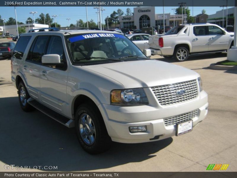 Cashmere Tri-Coat Metallic / Medium Parchment 2006 Ford Expedition Limited