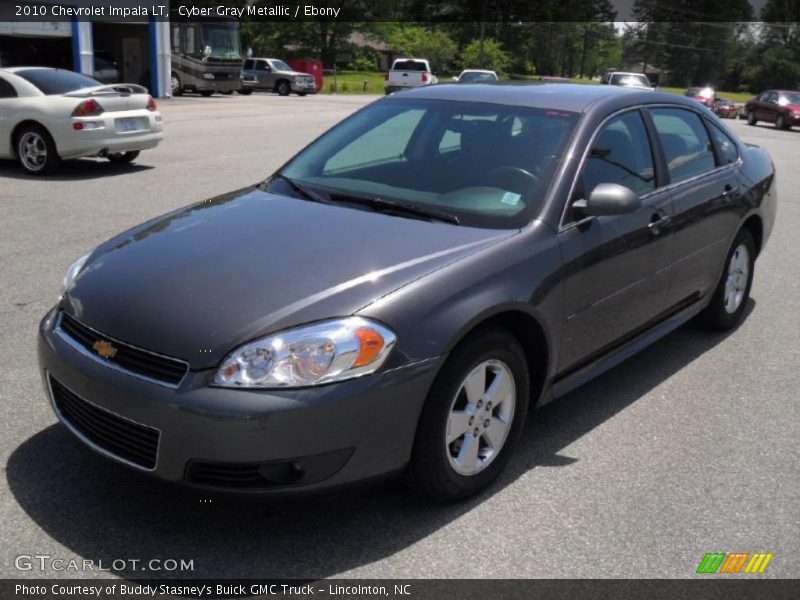 Cyber Gray Metallic / Ebony 2010 Chevrolet Impala LT