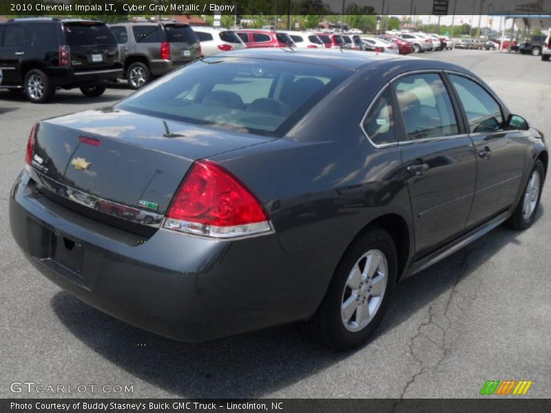 Cyber Gray Metallic / Ebony 2010 Chevrolet Impala LT