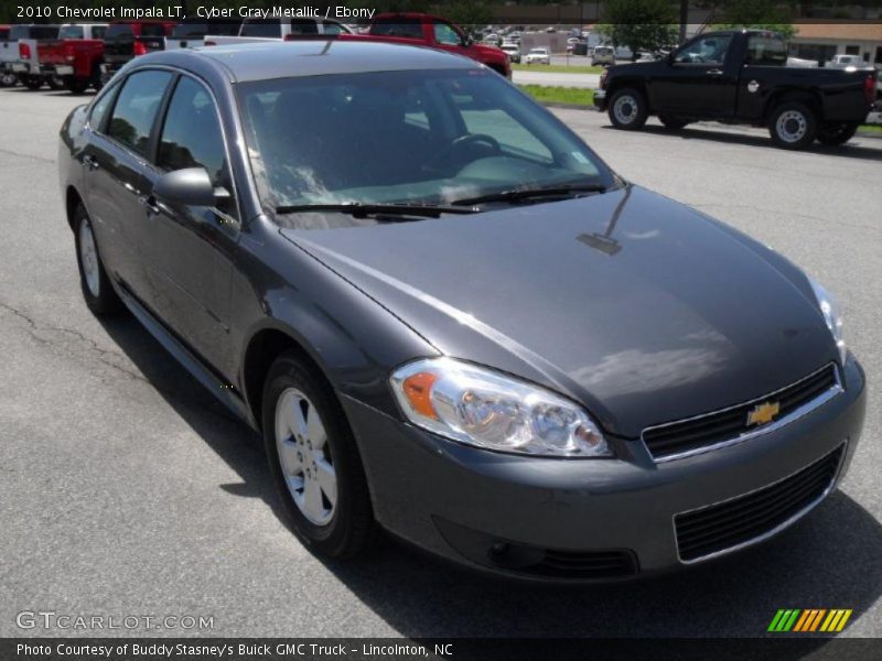 Cyber Gray Metallic / Ebony 2010 Chevrolet Impala LT