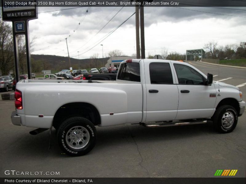  2008 Ram 3500 Big Horn Edition Quad Cab 4x4 Dually Bright White