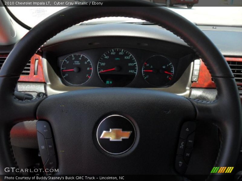 Cyber Gray Metallic / Ebony 2010 Chevrolet Impala LT