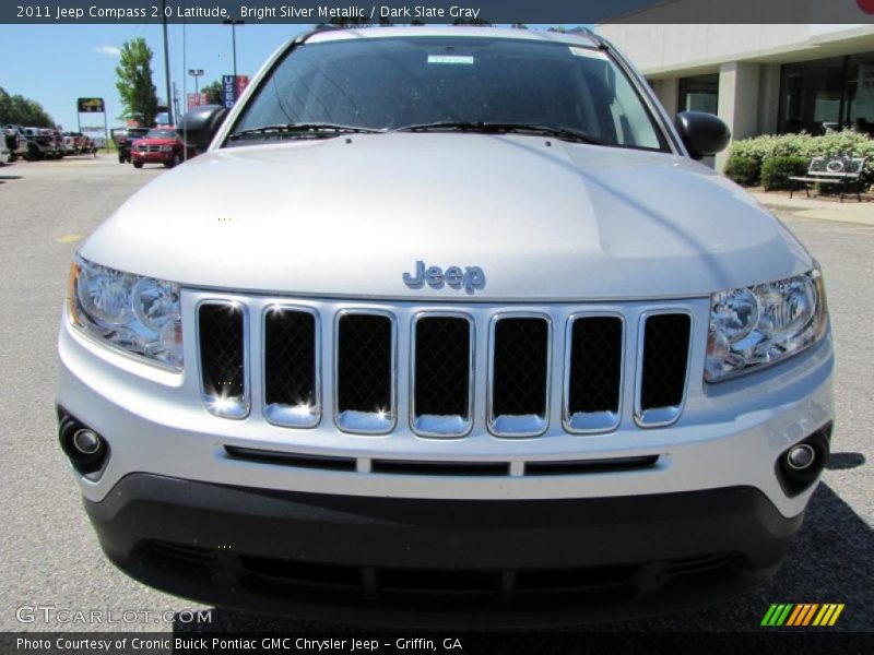 Bright Silver Metallic / Dark Slate Gray 2011 Jeep Compass 2.0 Latitude