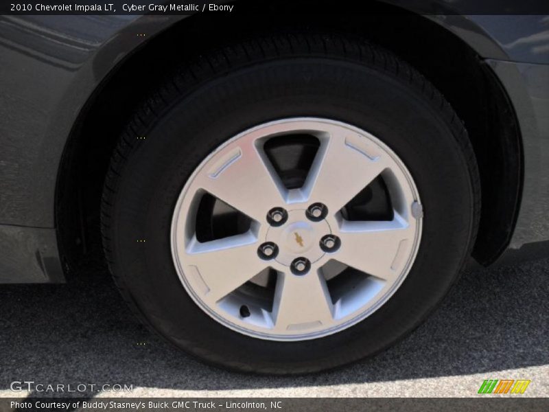 Cyber Gray Metallic / Ebony 2010 Chevrolet Impala LT