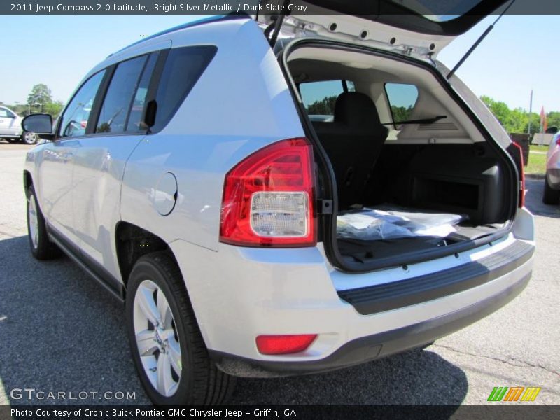 Bright Silver Metallic / Dark Slate Gray 2011 Jeep Compass 2.0 Latitude