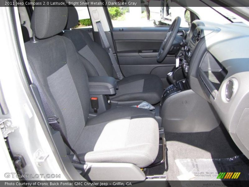 Bright Silver Metallic / Dark Slate Gray 2011 Jeep Compass 2.0 Latitude