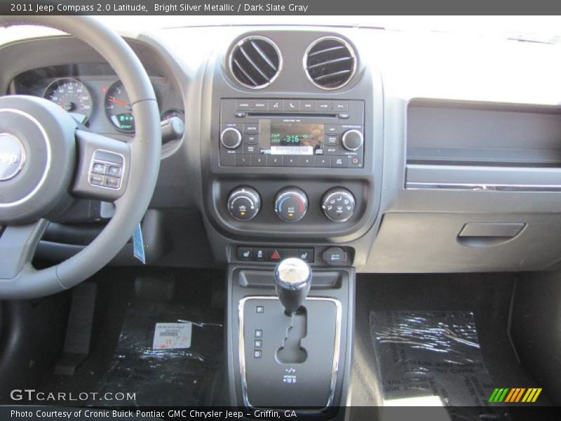 Bright Silver Metallic / Dark Slate Gray 2011 Jeep Compass 2.0 Latitude