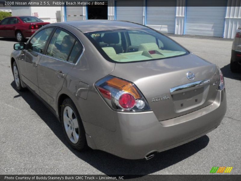 Pebble Beach Metallic / Blond 2008 Nissan Altima 2.5 S