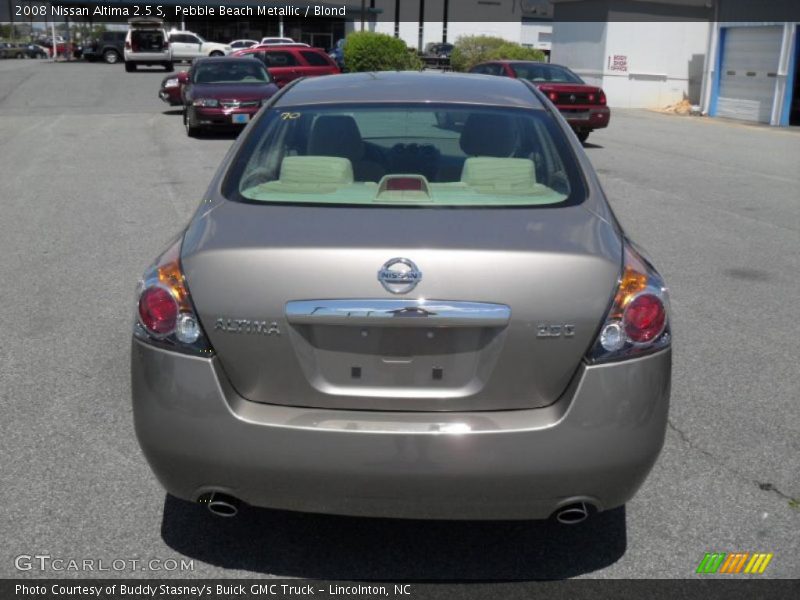 Pebble Beach Metallic / Blond 2008 Nissan Altima 2.5 S