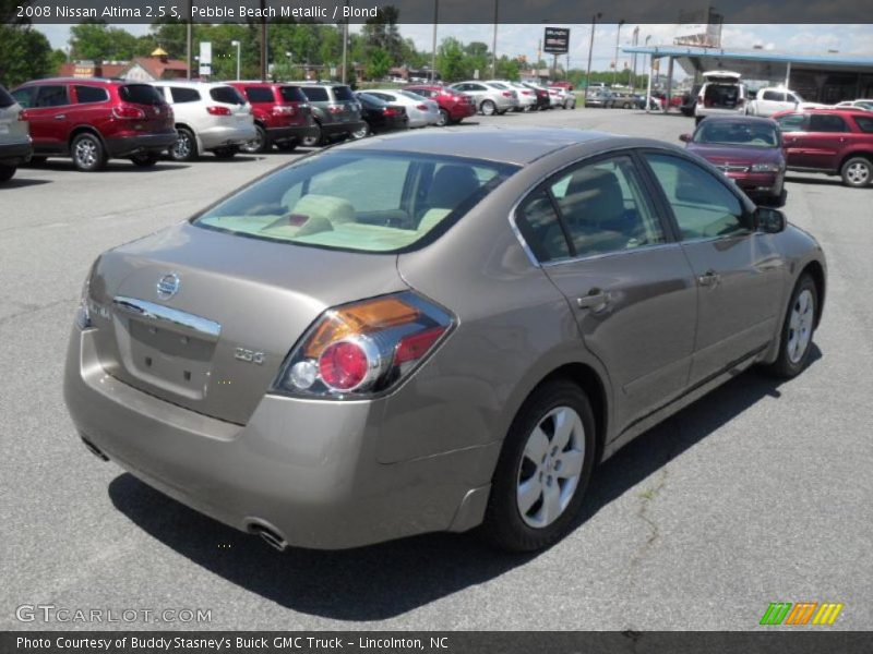 Pebble Beach Metallic / Blond 2008 Nissan Altima 2.5 S
