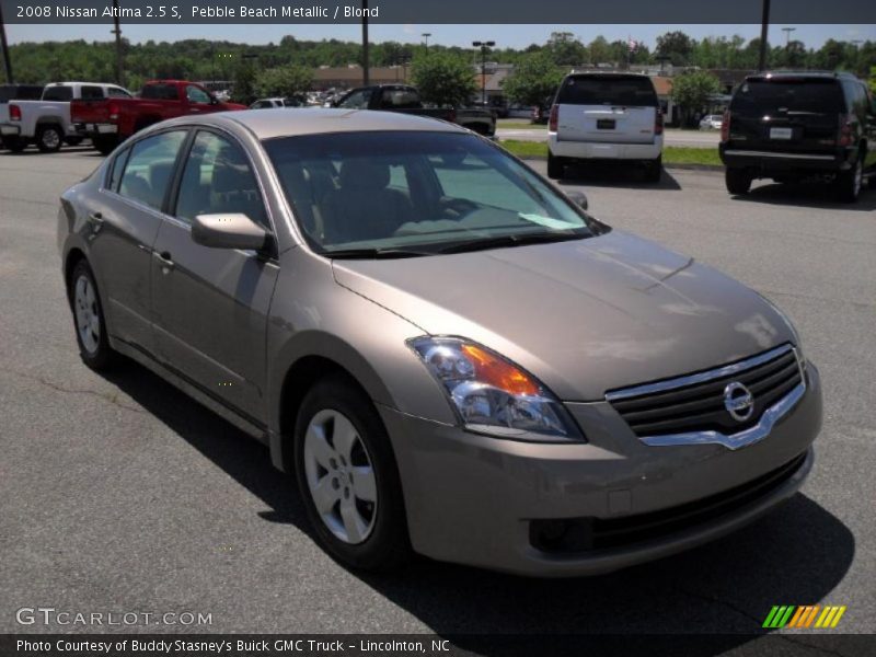 Pebble Beach Metallic / Blond 2008 Nissan Altima 2.5 S