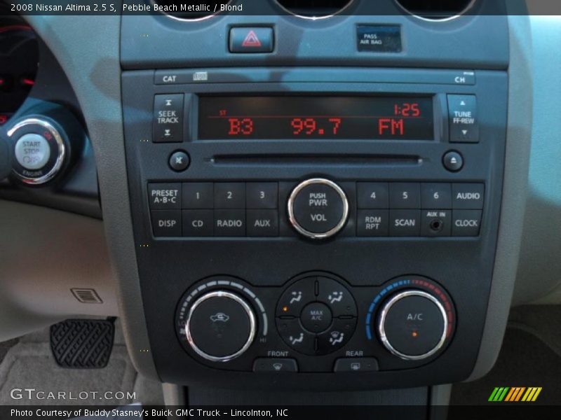 Pebble Beach Metallic / Blond 2008 Nissan Altima 2.5 S