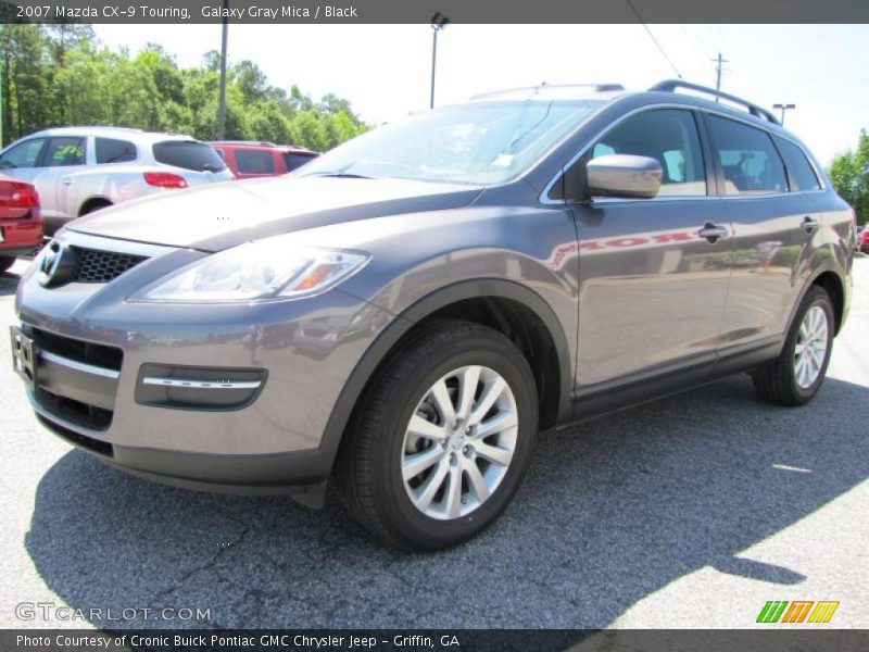 Galaxy Gray Mica / Black 2007 Mazda CX-9 Touring