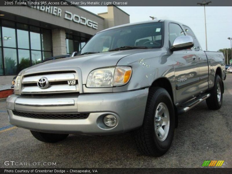 Silver Sky Metallic / Light Charcoal 2005 Toyota Tundra SR5 Access Cab