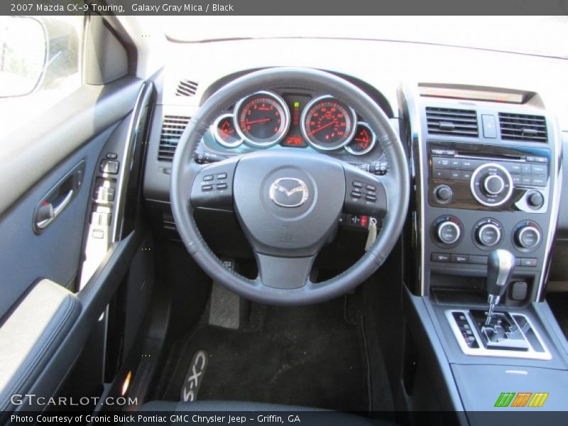 Galaxy Gray Mica / Black 2007 Mazda CX-9 Touring