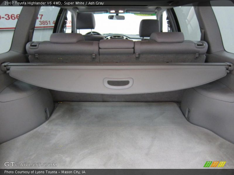 Super White / Ash Gray 2007 Toyota Highlander V6 4WD
