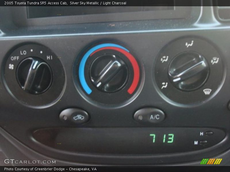 Silver Sky Metallic / Light Charcoal 2005 Toyota Tundra SR5 Access Cab