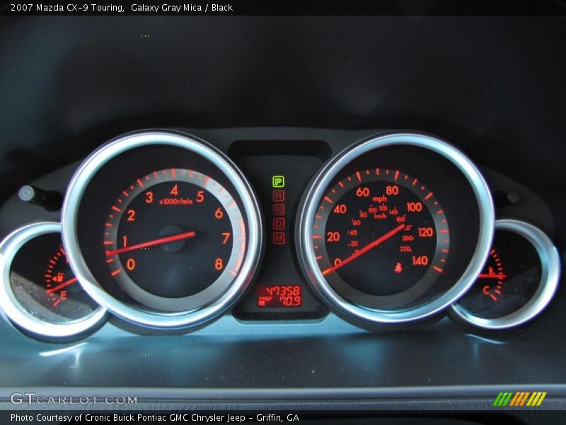 Galaxy Gray Mica / Black 2007 Mazda CX-9 Touring