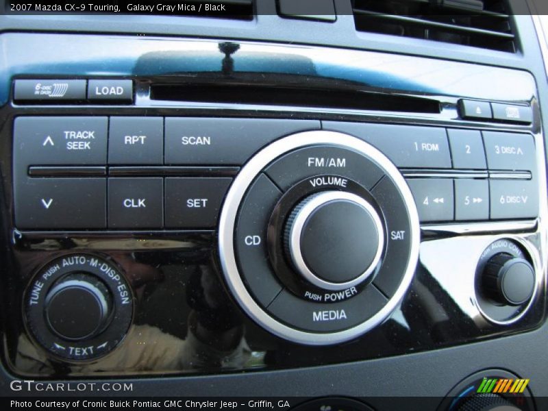 Galaxy Gray Mica / Black 2007 Mazda CX-9 Touring