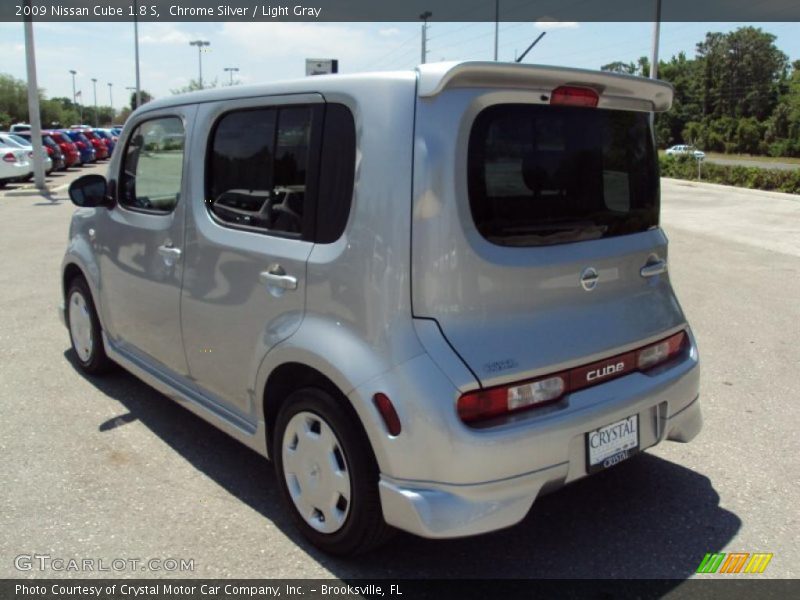 Chrome Silver / Light Gray 2009 Nissan Cube 1.8 S