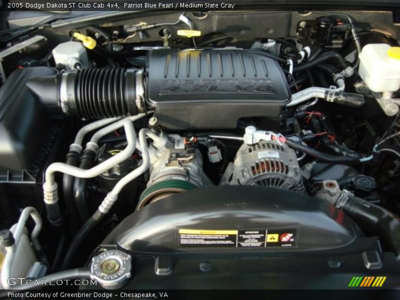  2005 Dakota ST Club Cab 4x4 Engine - 4.7 Liter SOHC 16-Valve PowerTech V8