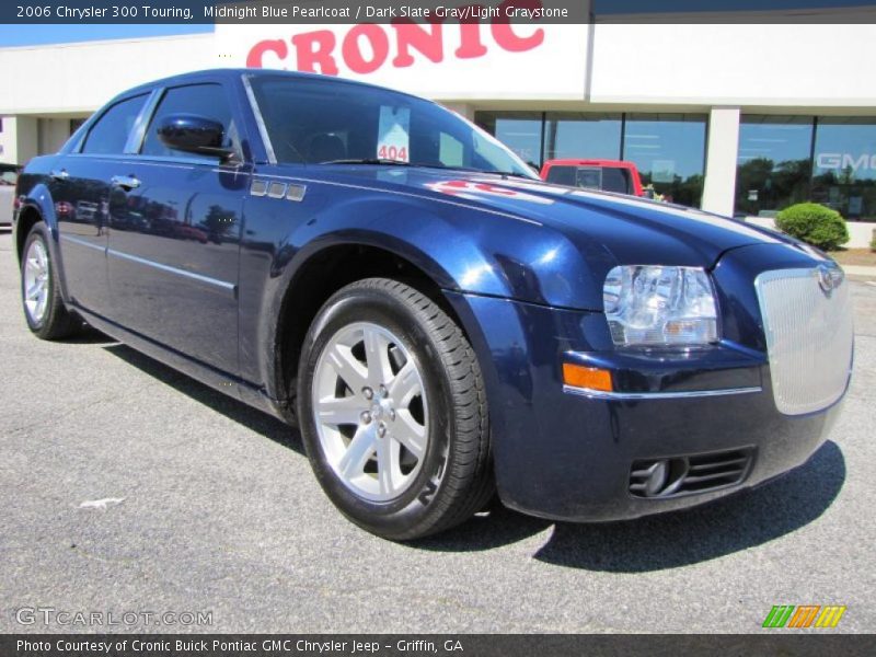 Midnight Blue Pearlcoat / Dark Slate Gray/Light Graystone 2006 Chrysler 300 Touring