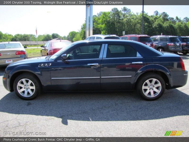 Midnight Blue Pearlcoat / Dark Slate Gray/Light Graystone 2006 Chrysler 300 Touring