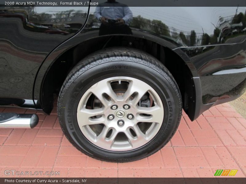 Formal Black / Taupe 2008 Acura MDX Technology