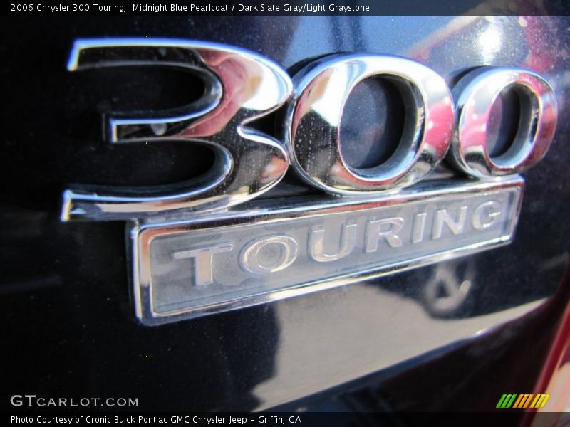 Midnight Blue Pearlcoat / Dark Slate Gray/Light Graystone 2006 Chrysler 300 Touring