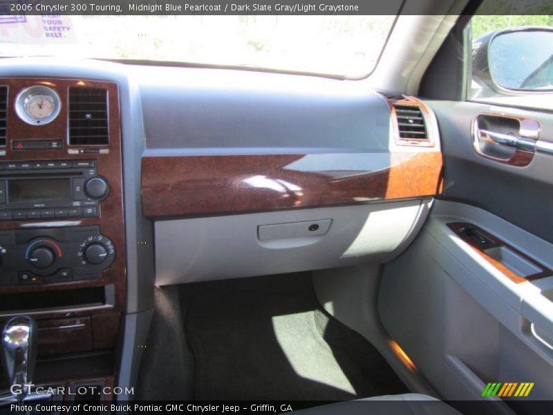 Midnight Blue Pearlcoat / Dark Slate Gray/Light Graystone 2006 Chrysler 300 Touring