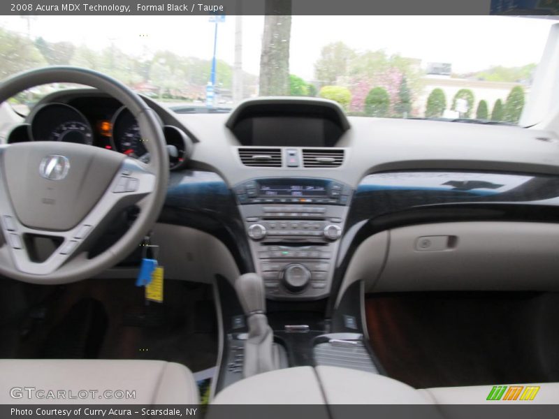 Formal Black / Taupe 2008 Acura MDX Technology