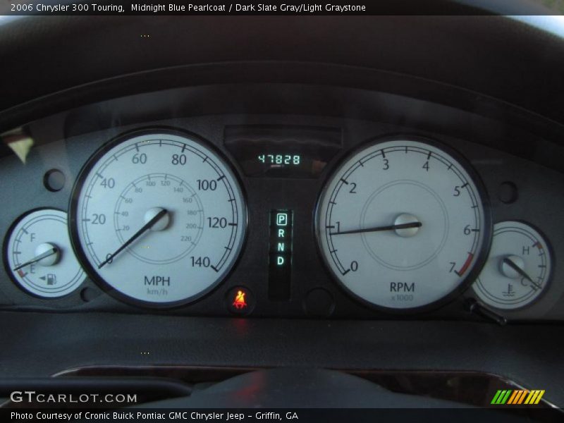 Midnight Blue Pearlcoat / Dark Slate Gray/Light Graystone 2006 Chrysler 300 Touring