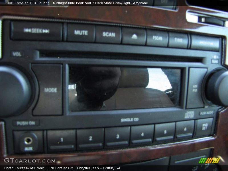 Midnight Blue Pearlcoat / Dark Slate Gray/Light Graystone 2006 Chrysler 300 Touring