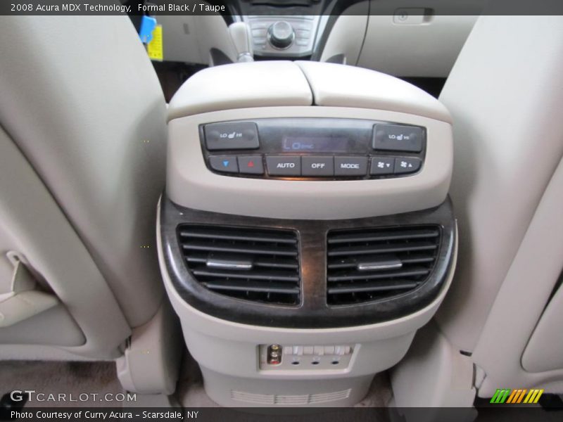 Formal Black / Taupe 2008 Acura MDX Technology