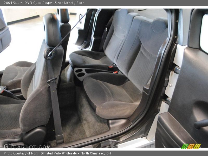  2004 ION 3 Quad Coupe Black Interior