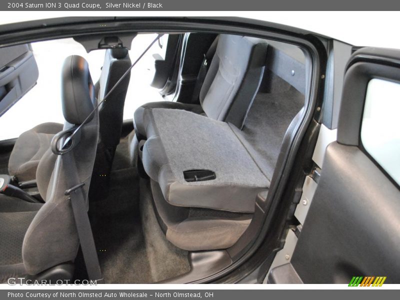  2004 ION 3 Quad Coupe Black Interior