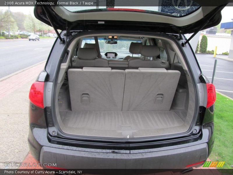 Formal Black / Taupe 2008 Acura MDX Technology