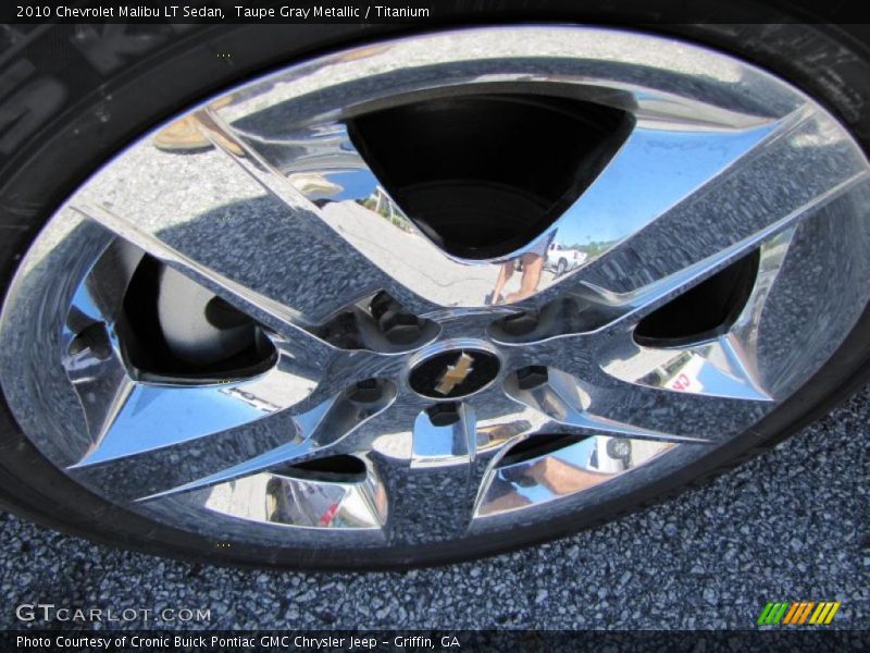 Taupe Gray Metallic / Titanium 2010 Chevrolet Malibu LT Sedan