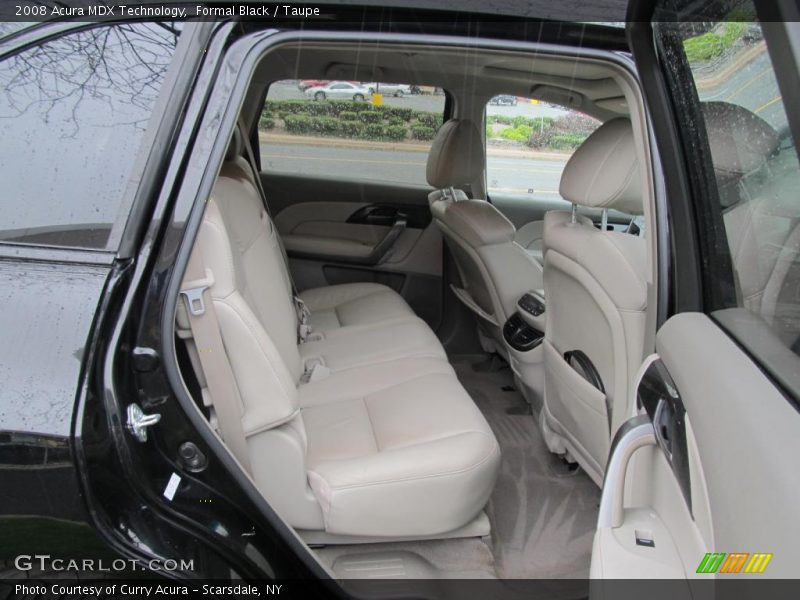 Formal Black / Taupe 2008 Acura MDX Technology