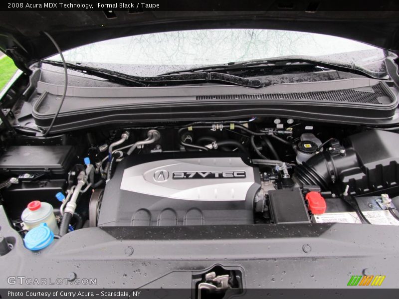 Formal Black / Taupe 2008 Acura MDX Technology